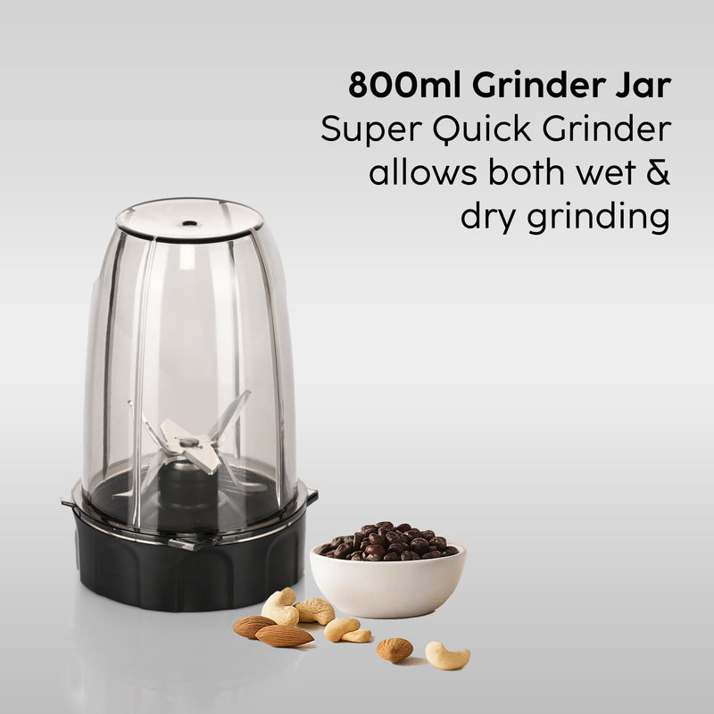 Active Blender Ultra Tuff Plus, 900W with 4 Unbreakable Transparent Jars (SA4048UTPLUS)