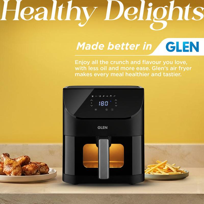 Digital Air Fryer, 6.0 Litre Capacity, 7 Pre Set Functions, Time and Temperature Control, 1500W - (SA3045DIGI)