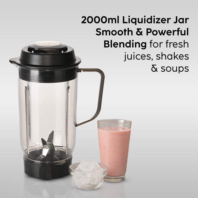 Active Blender Ultra Tuff Plus, 900W with 4 Unbreakable Transparent Jars (SA4048UTPLUS)