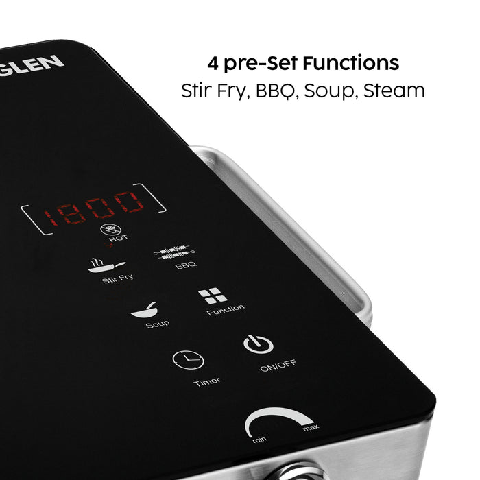 Infrared Stove with Preset Cooking Functions and Digital Display 2200W- SA-3072IR