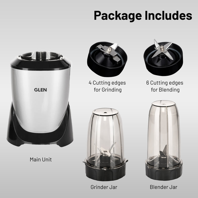 Active-Blender Ultra Tuff, 900W with 2 Unbreakable Blender, Grinder Jars (SA4048UT)