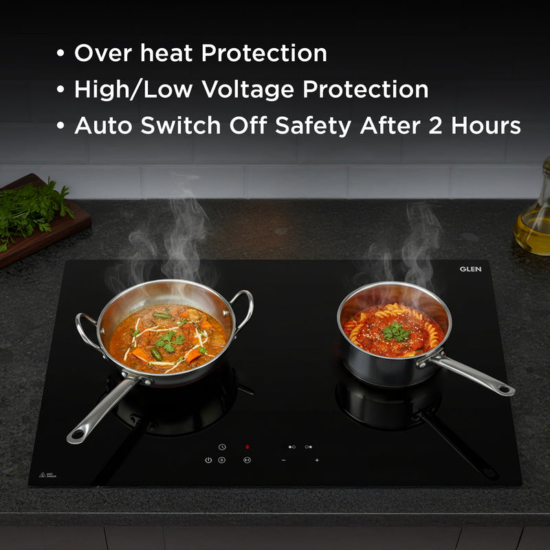 2 Zone Built in Induction Hob 9 Power Levels with Touch Control & Timer Function (BH1016IC2Z)