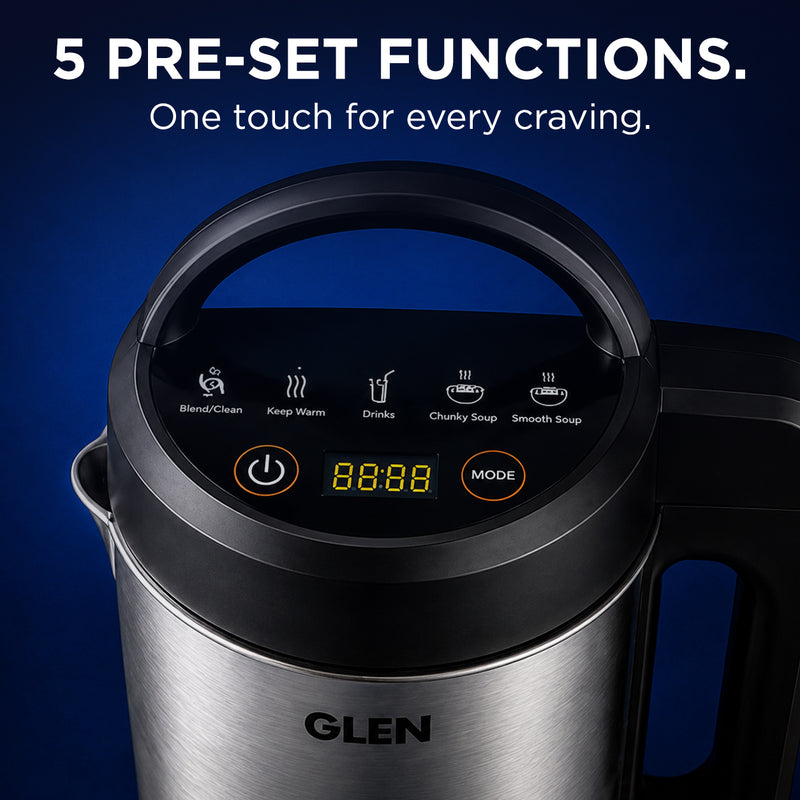 Automatic Soup Maker, 1.6 Litres, Automatic Blending & Heating, 5 Preset Cooking Functions 1040W (SA-3003SM)