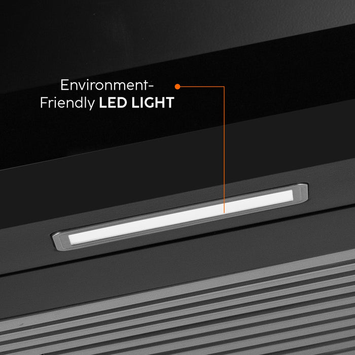  Pyramid Shaped Electric Kitchen Chimney with exo-friendly led light