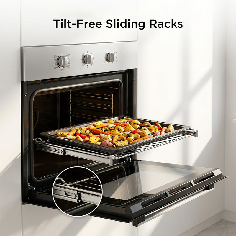 Built in Oven with Turbo Fan 59Ltr. with 9 Multi-functions (BO-607T)