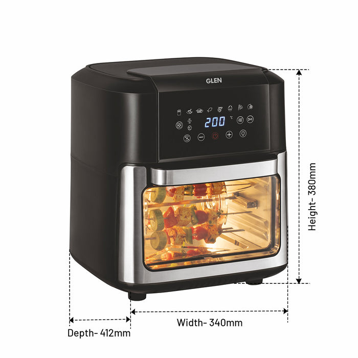 Digital Air Fryer, 12 Litre Capacity, 8 Pre Set Menu, Time and Temperature Control, 1800W - (SA 3040 DSS)