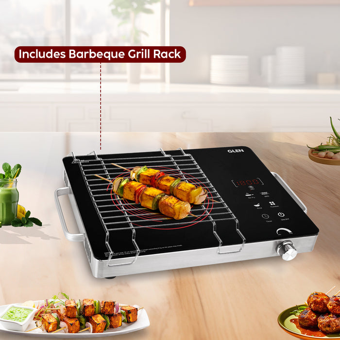 Infrared Stove with Preset Cooking Functions and Digital Display 2200W- SA-3072IR