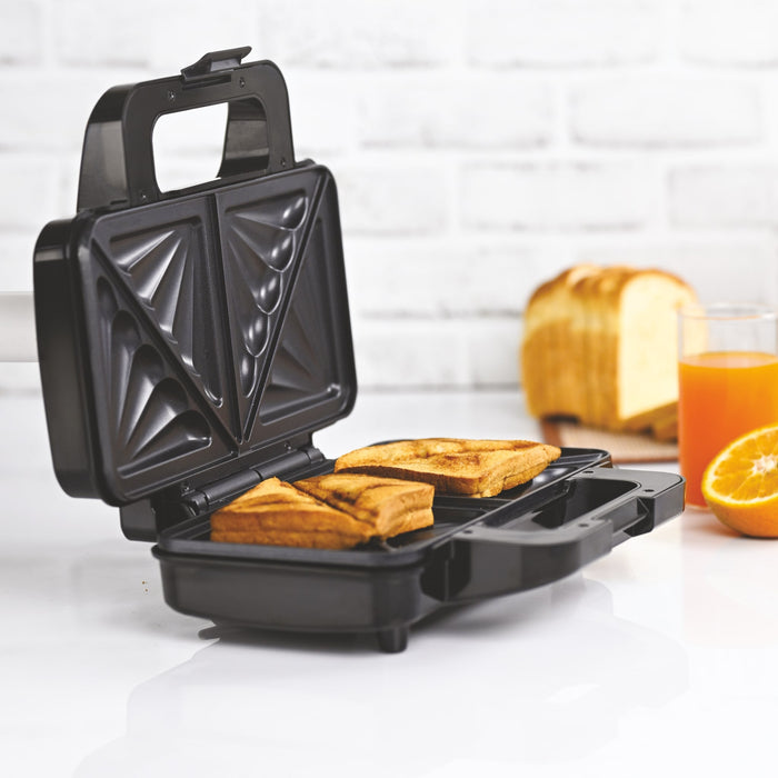 Electric Jumbo Sandwich Maker with Non-Stick Coating Plates, 1000W - (SA3025JSM)