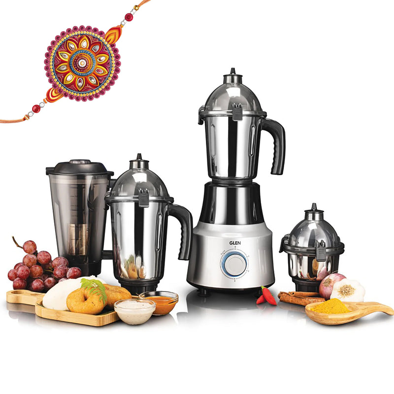 Ultra Tuff Mixer Grinder 1000W with 1 Transparent Jar & 3 Stainless Steel Jars (4031PLUS)