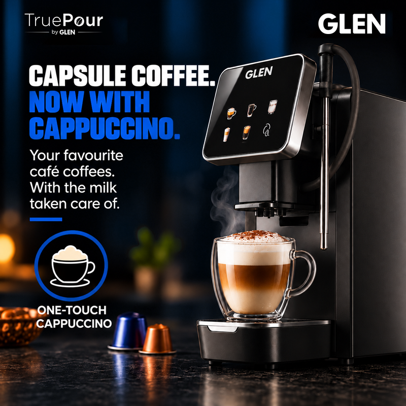 TruePour Capsule Espresso Touch Coffee Machine (SA-9055CECCM)