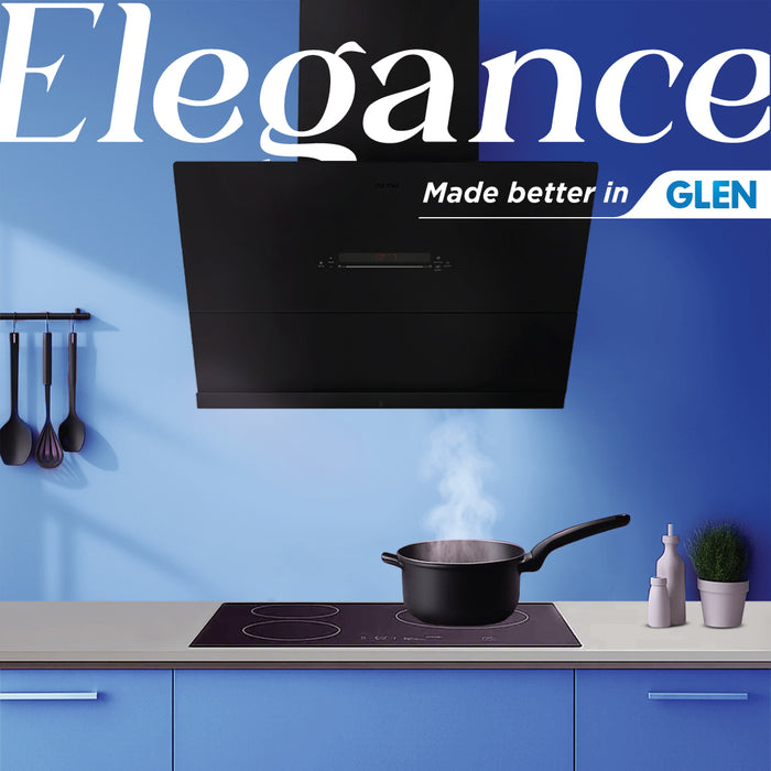 Auto Clean Matt Glass Filterless Chimney with Inverter Technology, BLDC Motor 60/75/90cm 1600 m3/h - (CH6074MGAC)