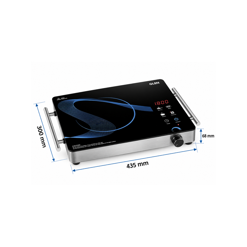 Infrared Cooktop with 3 Preset Cooking Functions 2200W- SA-3075IR