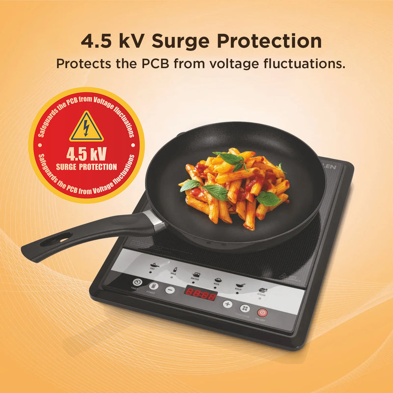 Induction Stove with 6 Pre-set Cooking Functions 1200 watt - SA 3071 IN