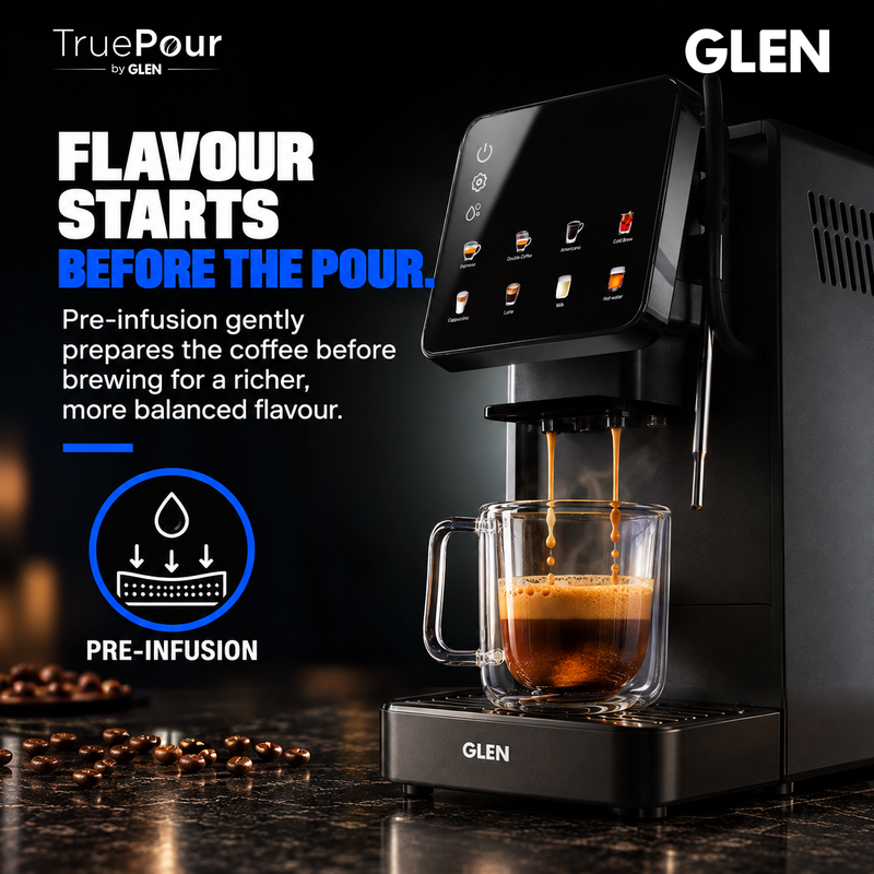 TruePour Bean-to-Cup Touch Coffee Machine (SA-9056B2CCM)