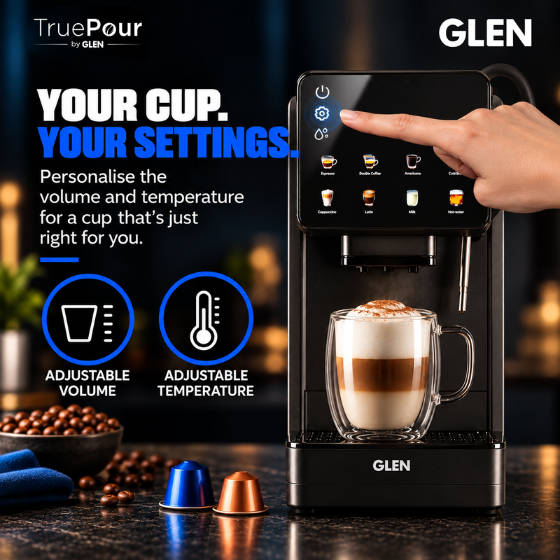 TruePour Bean-to-Cup Touch Coffee Machine (SA-9056B2CCM)