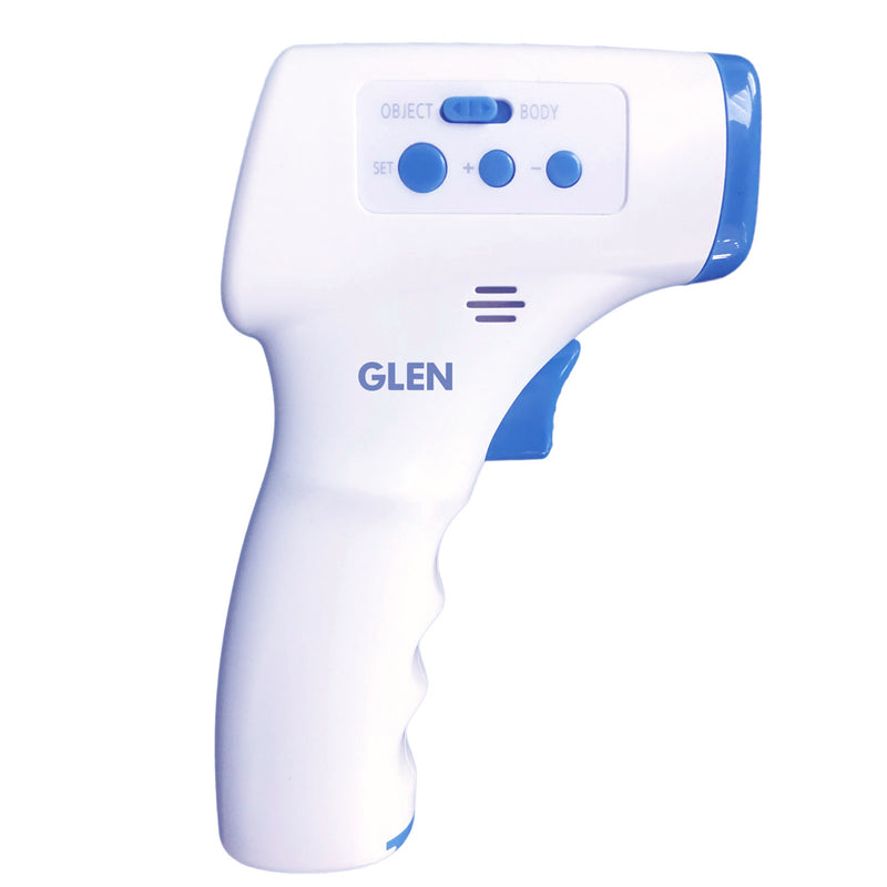Non-Contact Digital Infrared Thermometer with Digital Display -Blue & White (6041)