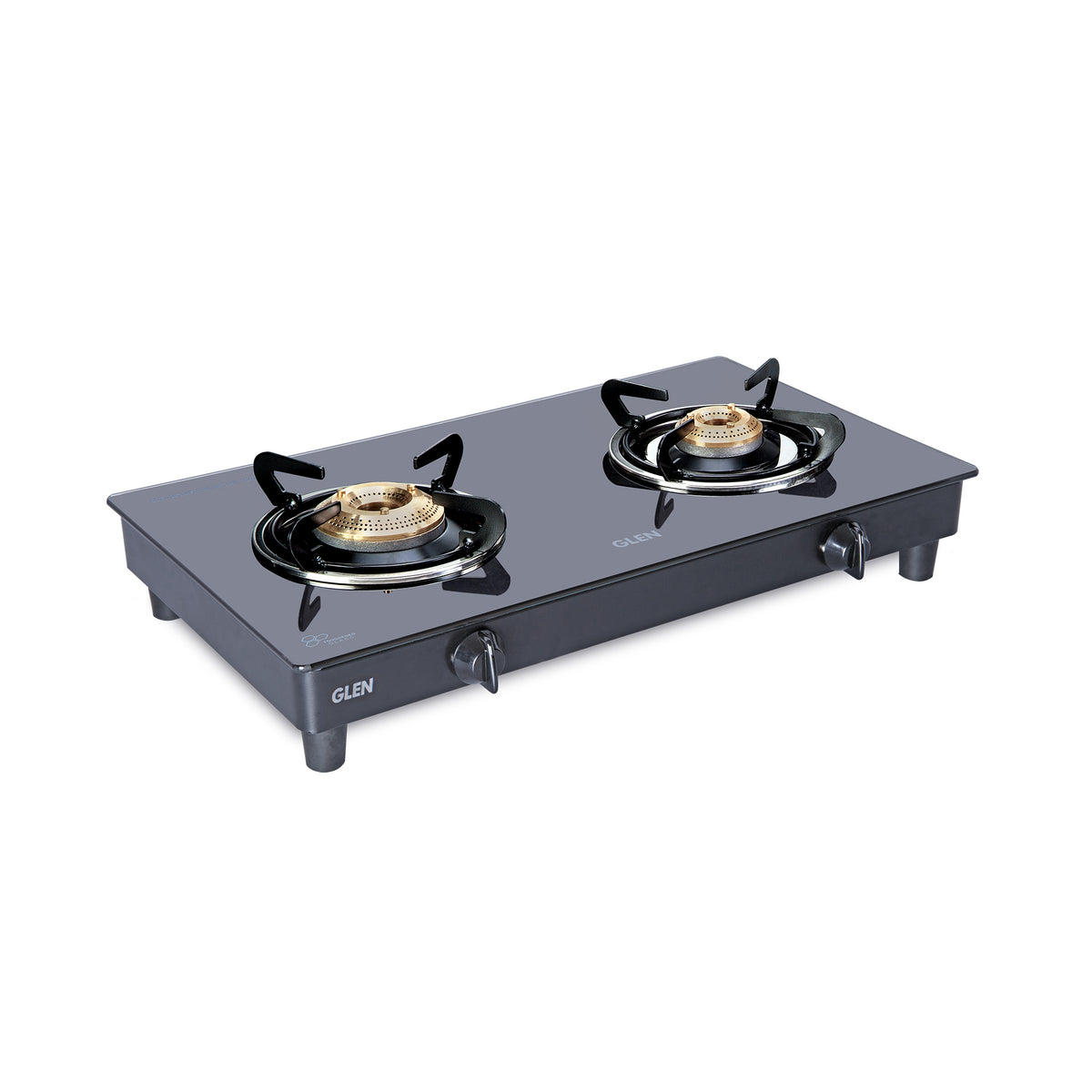 Buy Glen 2 Burner Glass Gas Stove 1021 GT HF BB BL Online at Best