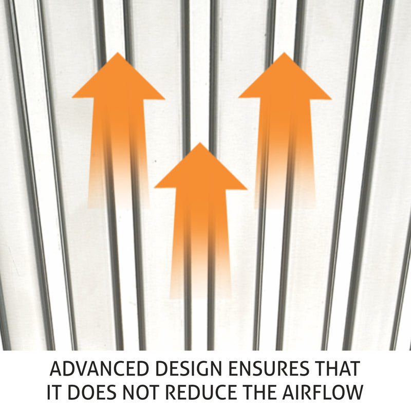 Designer Kitchen Chimney Black Glass Baffle filters 60cm 1000 m3/h -Black (6077 BL)