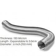 Duct pipe for chimney installation