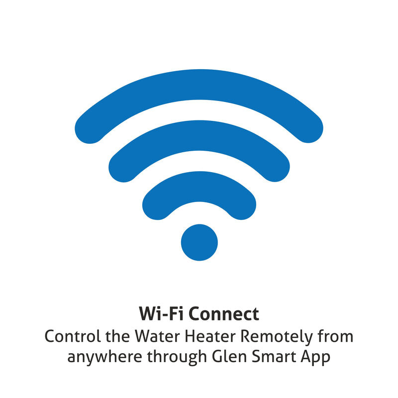 Smart Water Heater 25 Litre WiFi Enabled, Digital Control, Android App from Anywhere 2000W (7055)