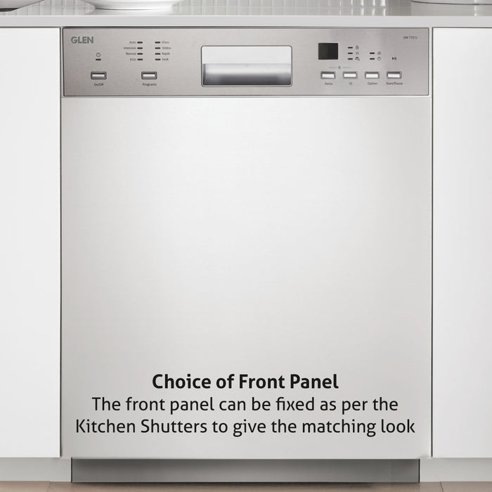 Built-in-Dishwasher 14 Place Setting SS Panel Electronic Controls  (DW7721J)