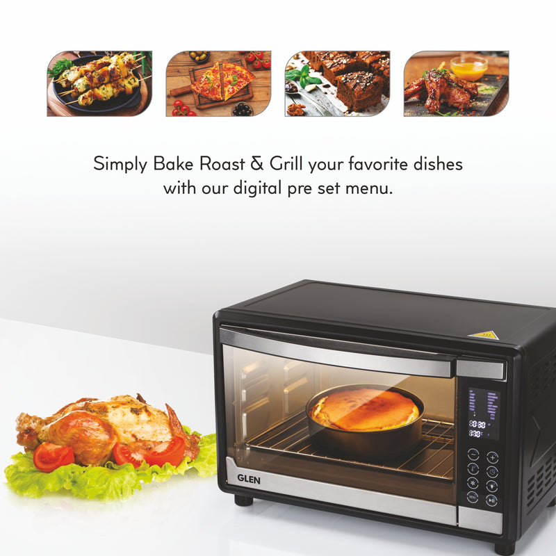 Digital Oven Toaster Griller (OTG) -35 Litres with Convection, Motorized Rotisserie, 1700W - Black (5035DIGI)
