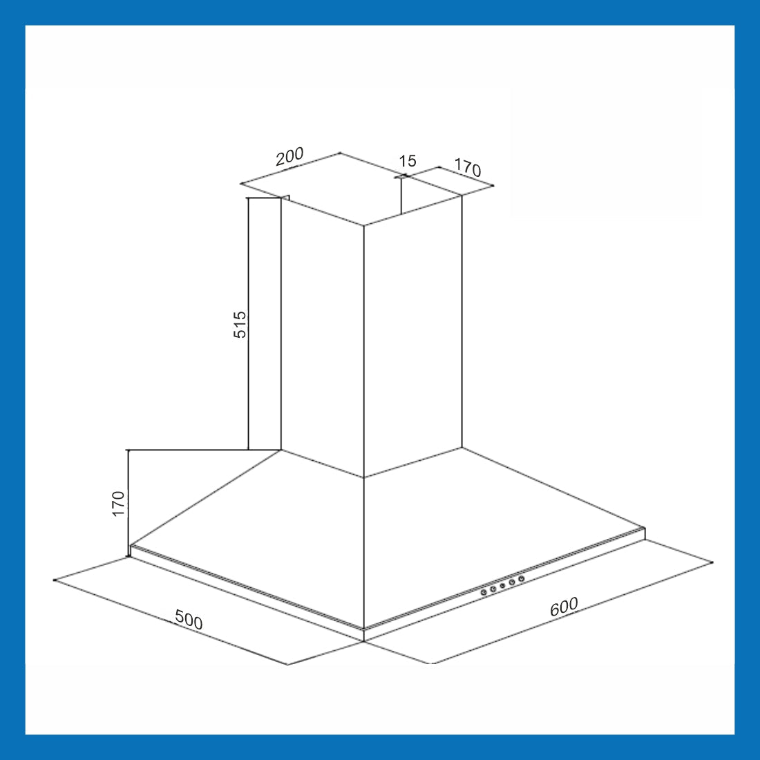 Kitchen Chimney Online - Buy 60cm Chimney at Best Prices | Glen