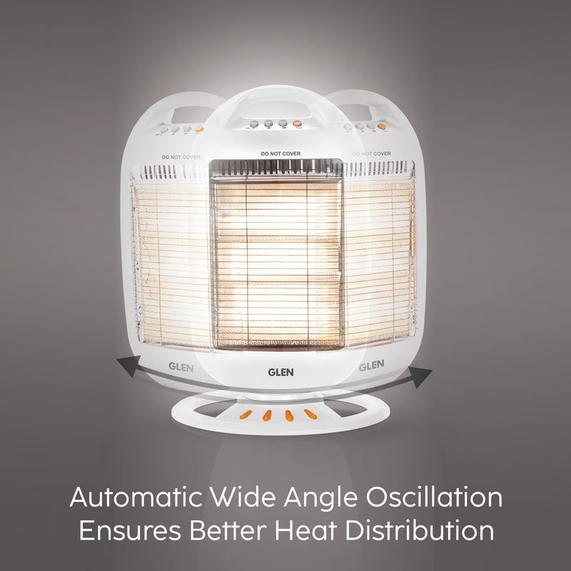 Electric Carbon Room Heater with 3 Heat Settings - HA7016CH