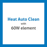 Auto Clean Glass Filterless Chimney with 60W heat auto clean element