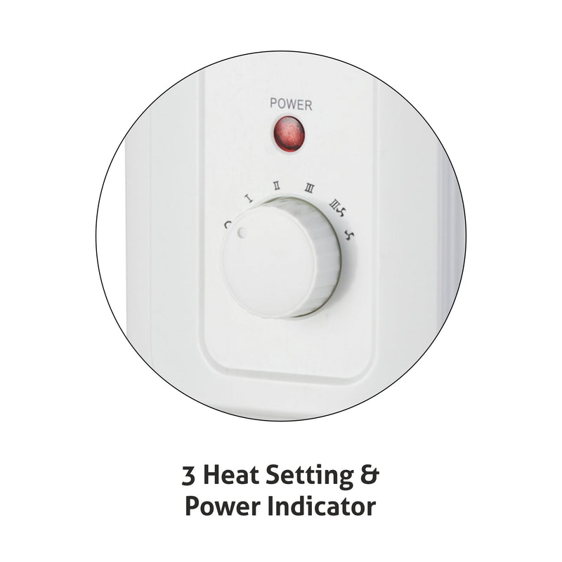 Electric Oil Filled Radiator Room Heater with 9/11/13 Fins - HA7012OR