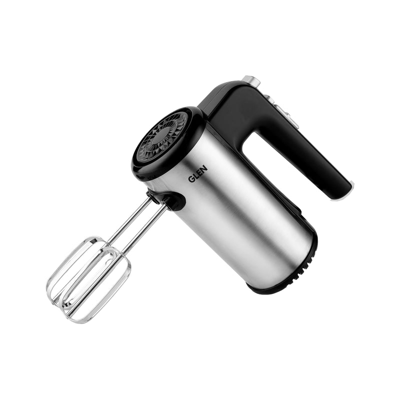 Electric Hand Mixer 200 W 2 Beaters with 5 Speed Settings  - Black and Grey (4058)
