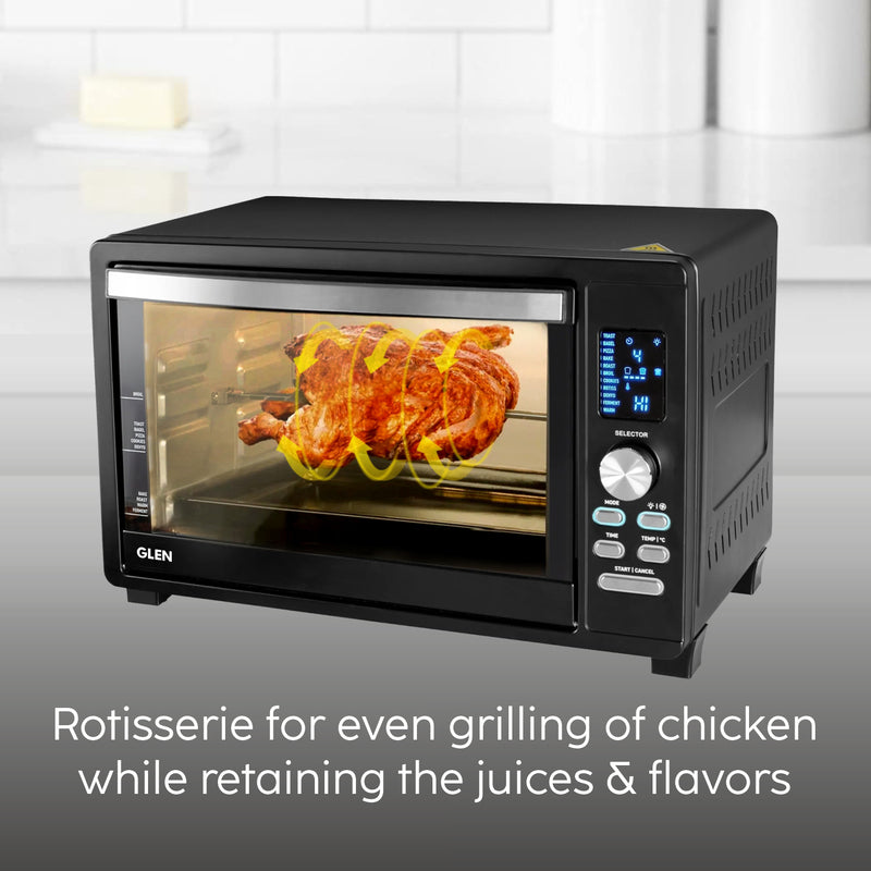 Digital Oven Toaster Griller (OTG) -33 Litres with Convection, Motorized Rotisserie, 1500W - Black (5033DIGI)