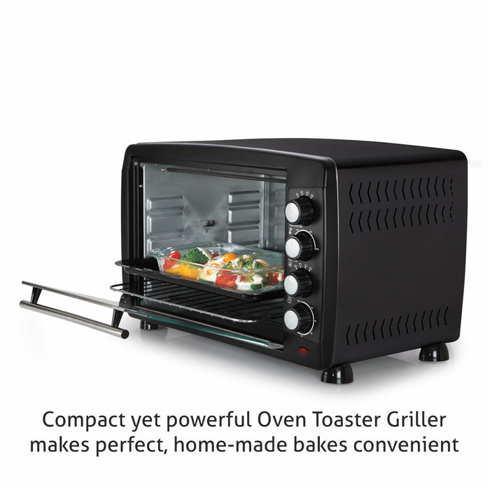 Oven Toaster Griller (OTG) -48 Litres,  Full Back Convection,  Motorized Rotisserie, 2000W - Black (5048RC)