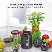 20000 RPM powerful blender with super quick 350 watt powerful motor
