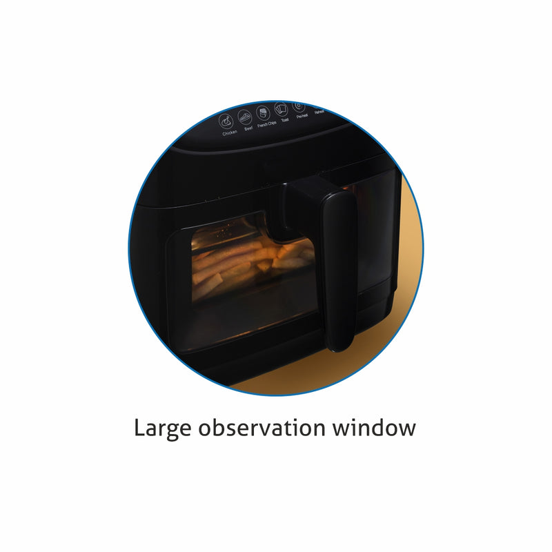 1350W digital air fryer with large window