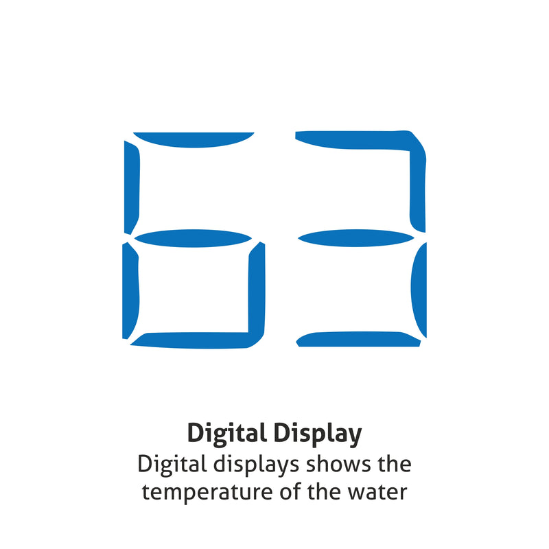 Smart Water Heater 15 Litre WiFi Enabled, Digital Control, Android App from Anywhere 2000W (7055)