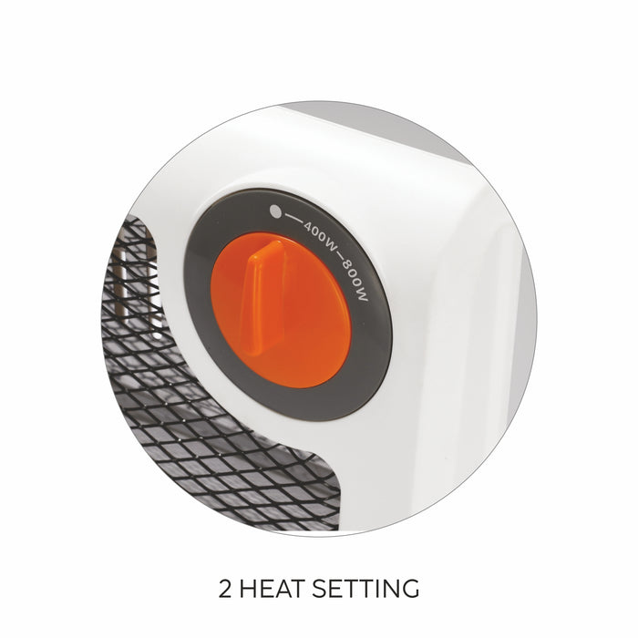 Electric Quartz Room Heater with 2 Heat Settings - HA7012QZ