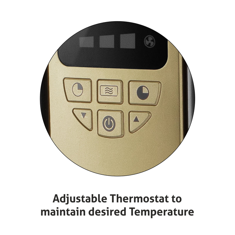 Electric Oil Filled Radiator Room Heater Digital with 9/11/13 Fin - HA7013DOR