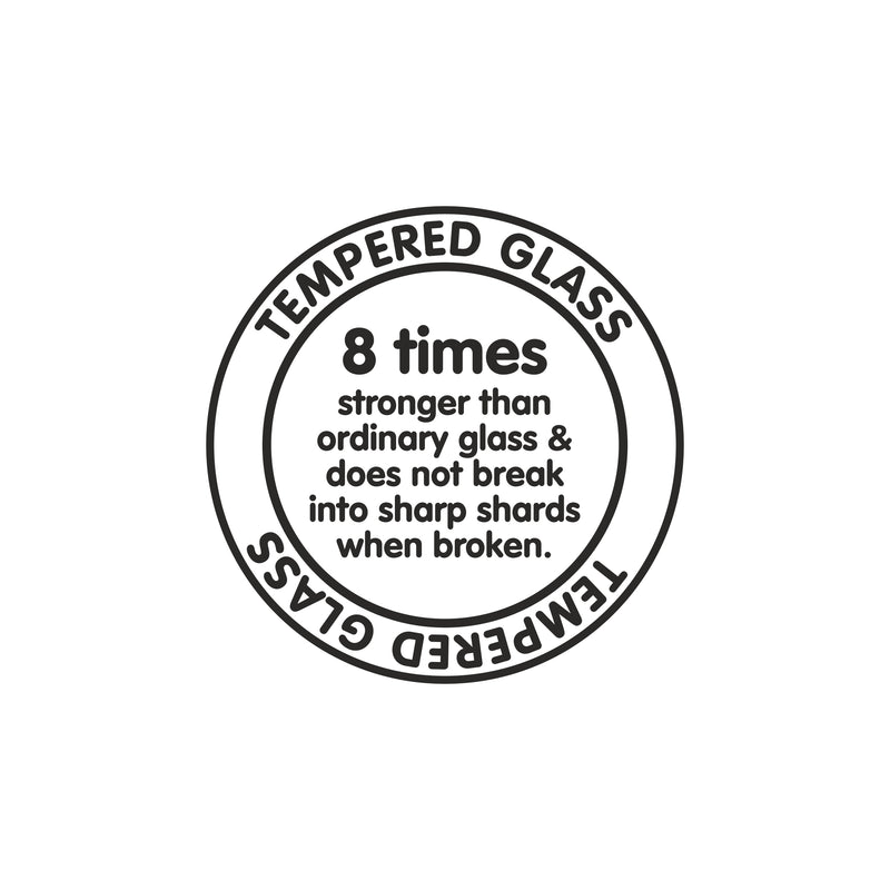 4 Burner Glass Gas Hob Top with Total Double Ring Brass Burner (1074CIHTTDB)