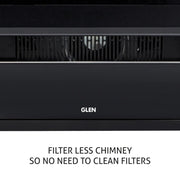 Auto Clean Glass Filterless Chimney 