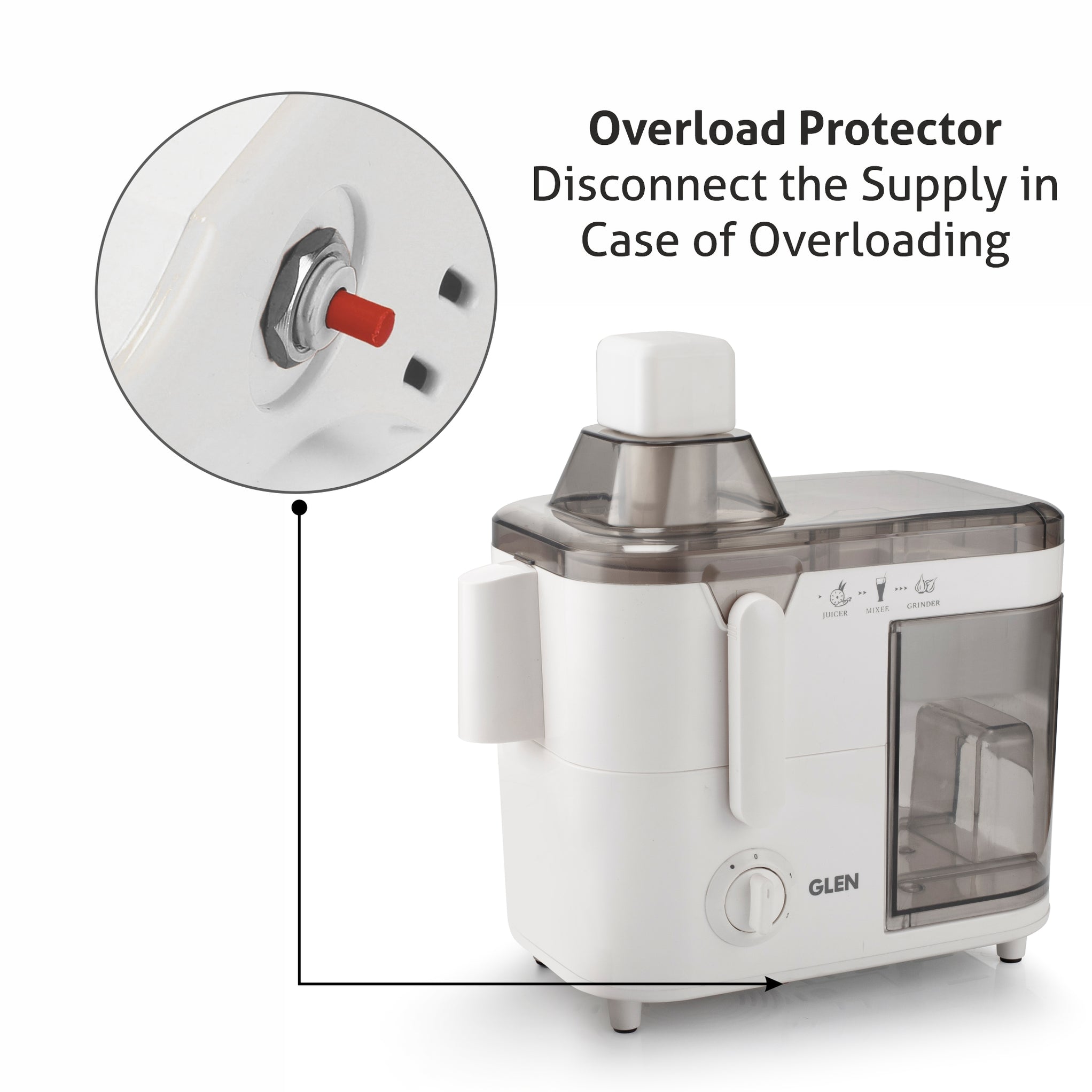 Buy 3in1 Juicer Mixer Grinder with 2 Jars 500 watt Power at the Best