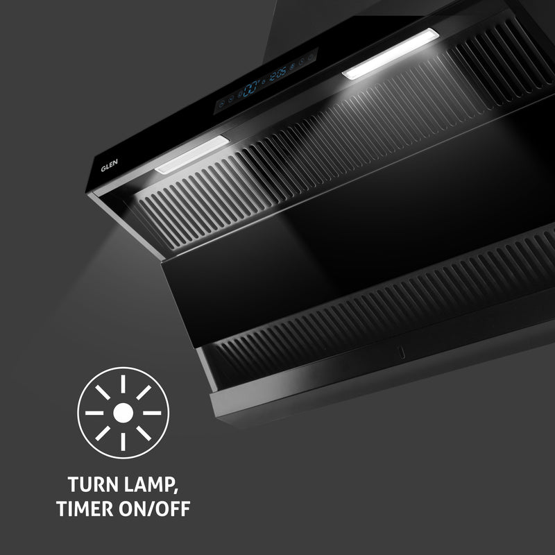  Auto Clean Chimney with turn lamp, timer on/off