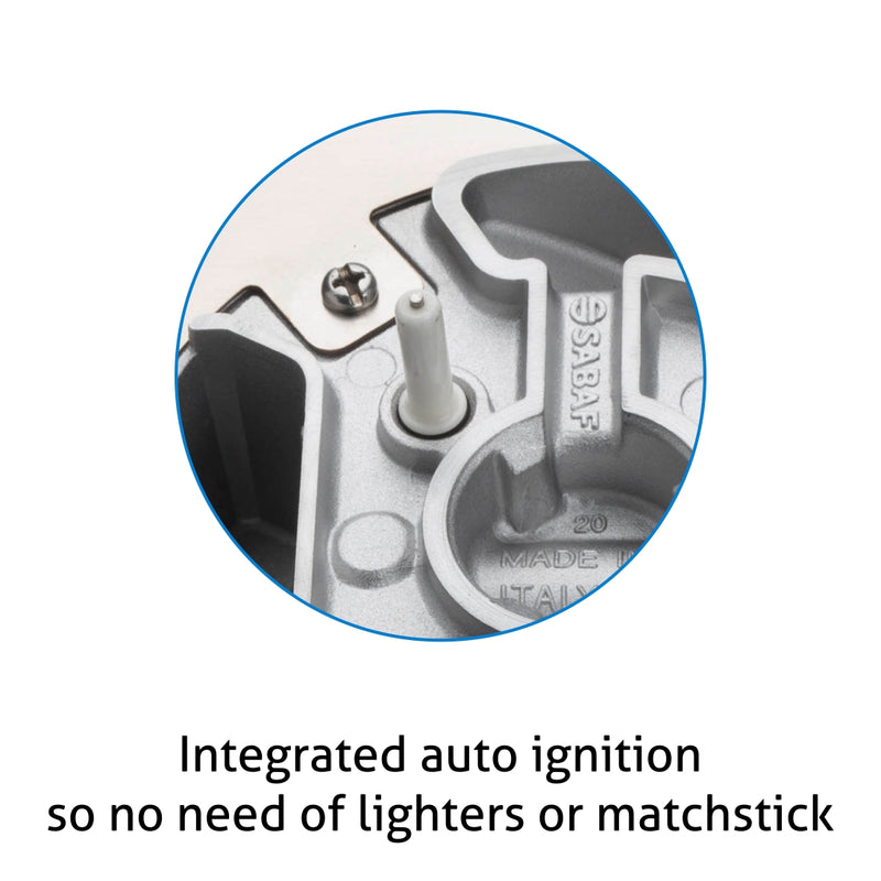 4 Burner Built-in Glass Gas Hob Triple Ring Double Ring Forged Brass Burner Auto Ignition (1094XL SQDBTR)