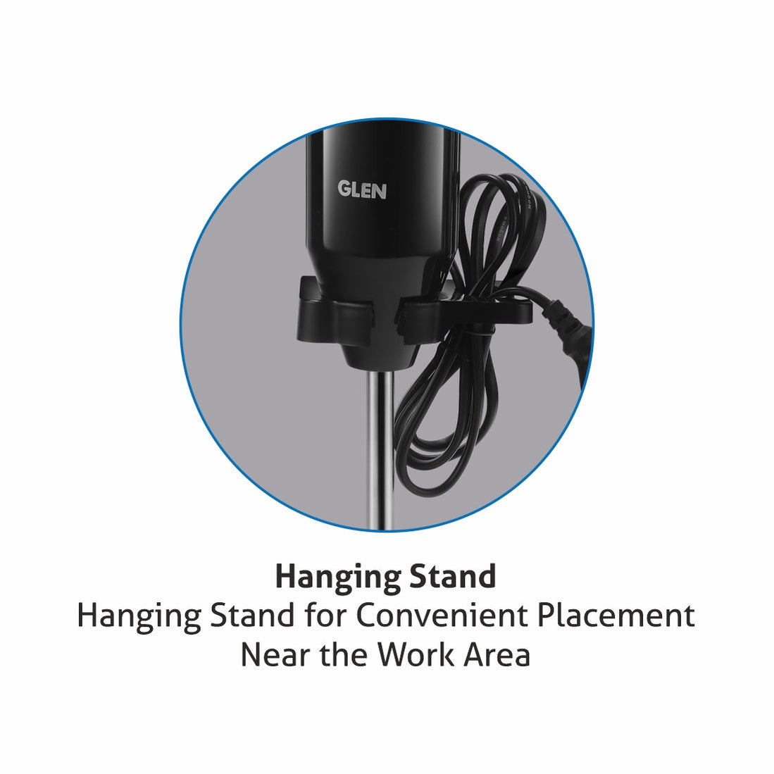 Buy Electric Hand Blender 4044 Black 200W Online at Best Prices Glen — Glen Appliances Pvt. Ltd