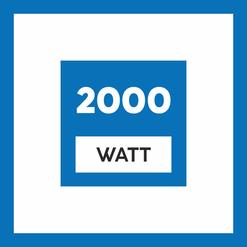 Electric Fan Room Heater with 2 Heat Settings - Black/ Grey (HA7020FH)