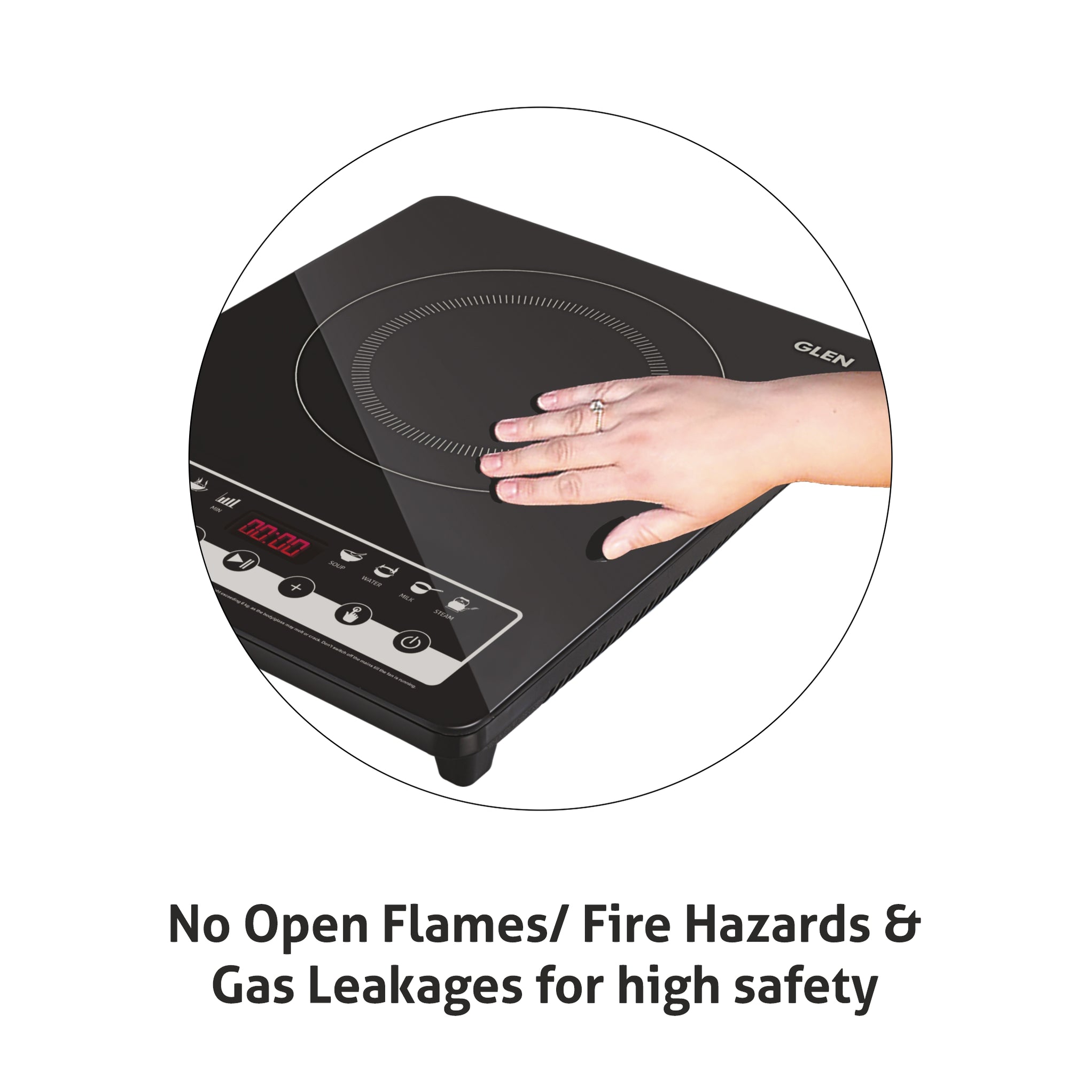 Buy Glen Induction Cooker with Touch Control Online at Best Prices