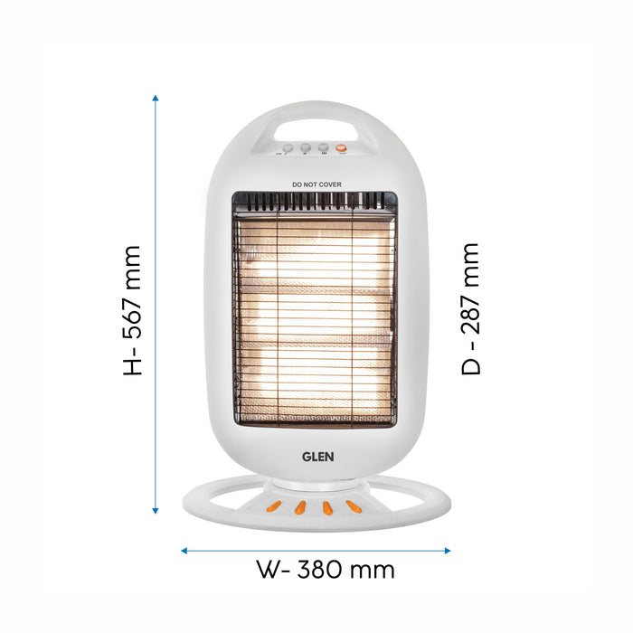 Electric Carbon Room Heater with 3 Heat Settings - HA7016CH