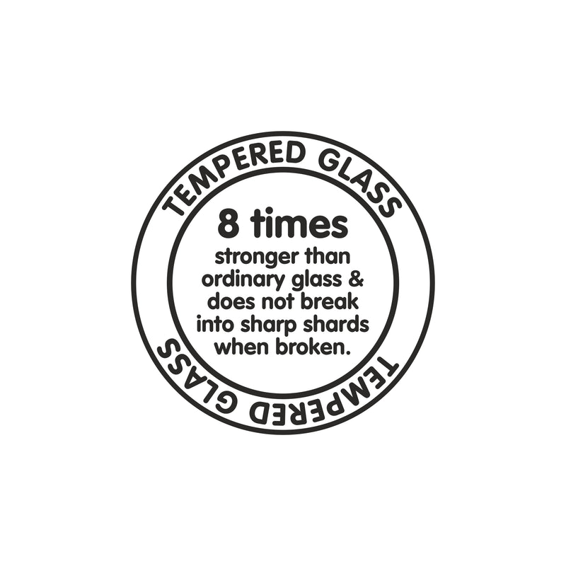 4 Burner Built-in Glass Gas Hob with Italian Double Ring Burner Auto Ignition (1074 SQ IN)