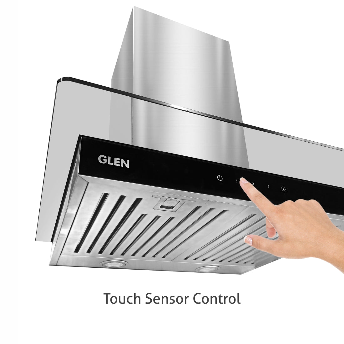 Buy Glen Designer Chimney 6062 SX 60cm - 1000 m3/hr Online — Glen