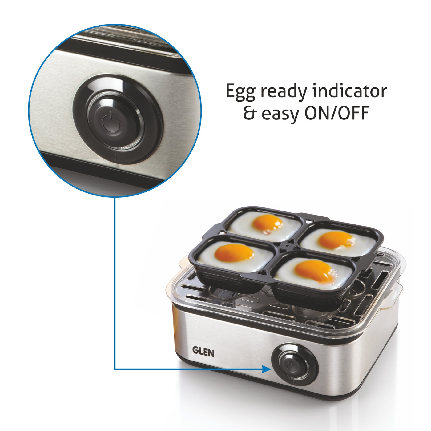 8 Egg Boiler Machine Buy Electric Egg Boiler at Best Prices Glen